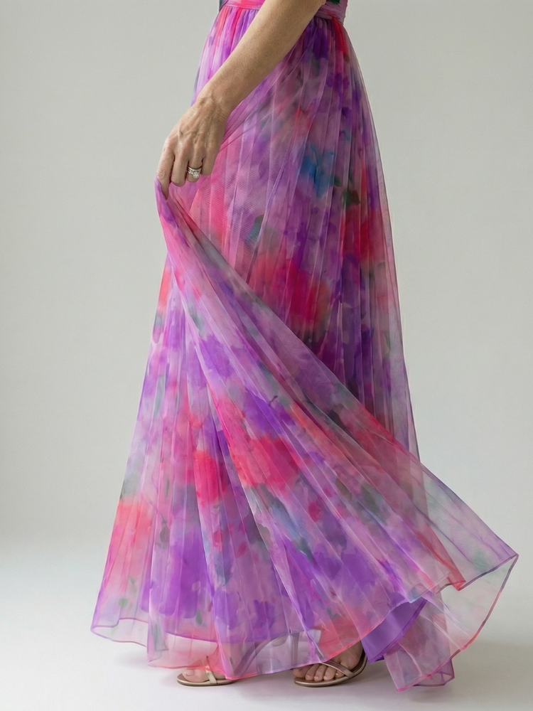 Violet & Grace™ | Soft Wrap Maxi Dress