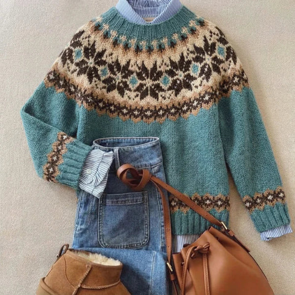Vellaro | Chic Vintage Knit Sweater