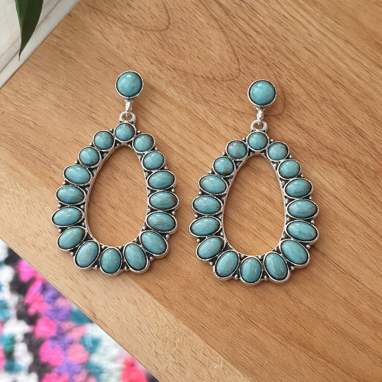 Esther | Turquoise Earrings