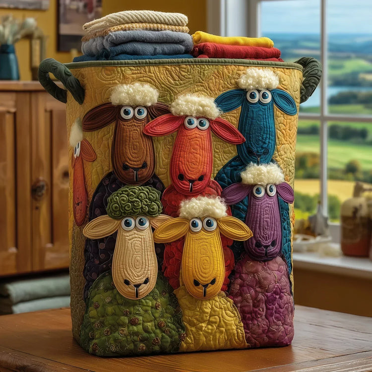 June | Woolly Flock Laundry Basket
