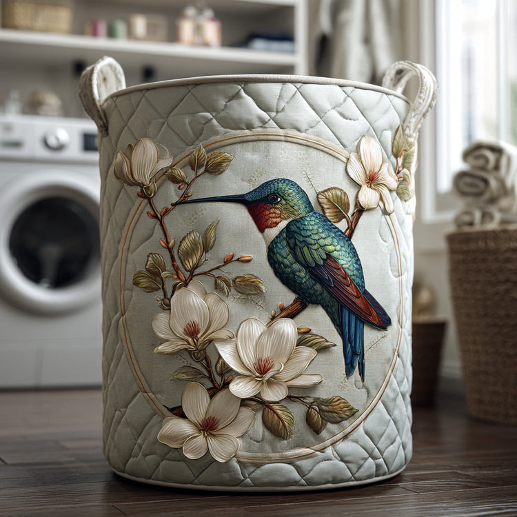 Daisy | Hummingbird Lace Laundry Basket