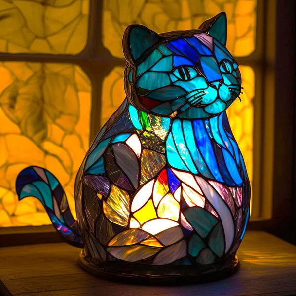 Nala Blue Cat Glow Lamp