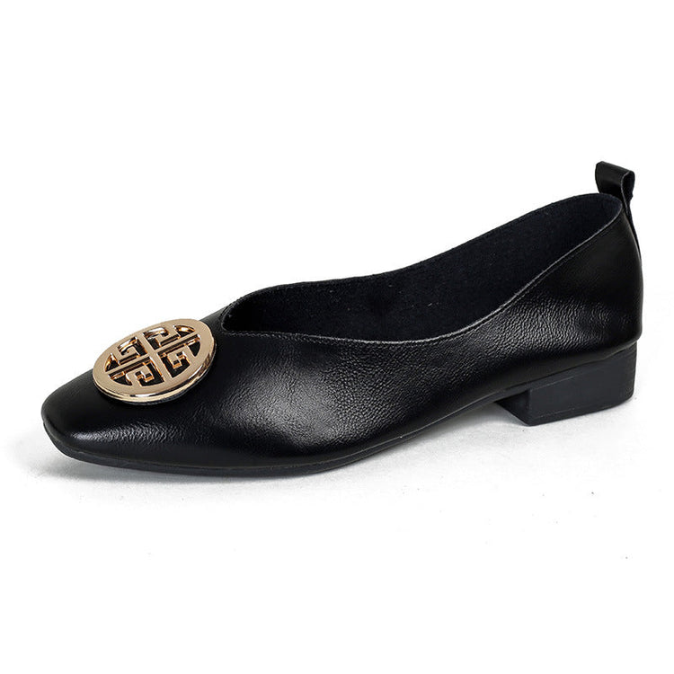 Orchard™ | Leather Square-Toe Flats