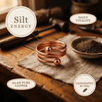 Měděný prsten Silt