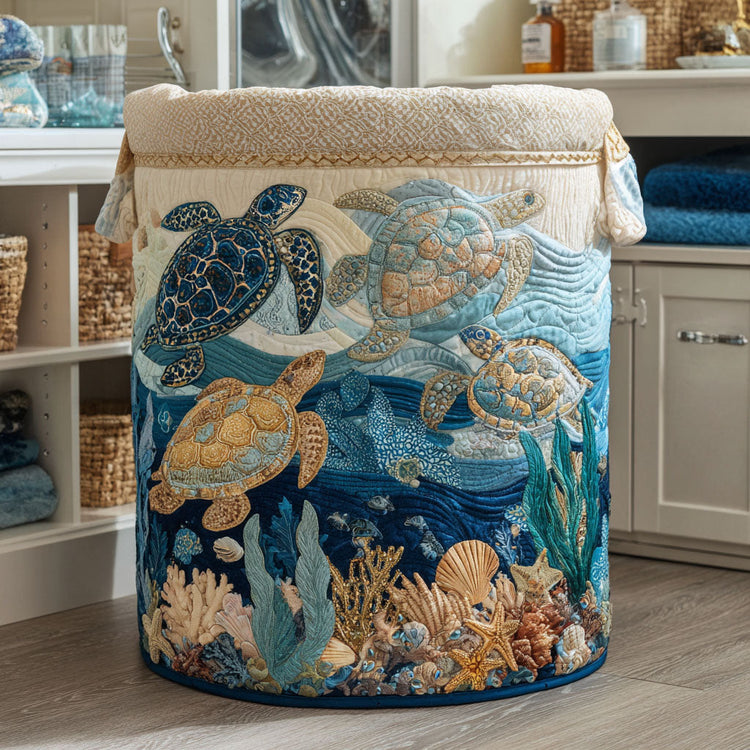 Pear | Shell Shine Laundry Basket
