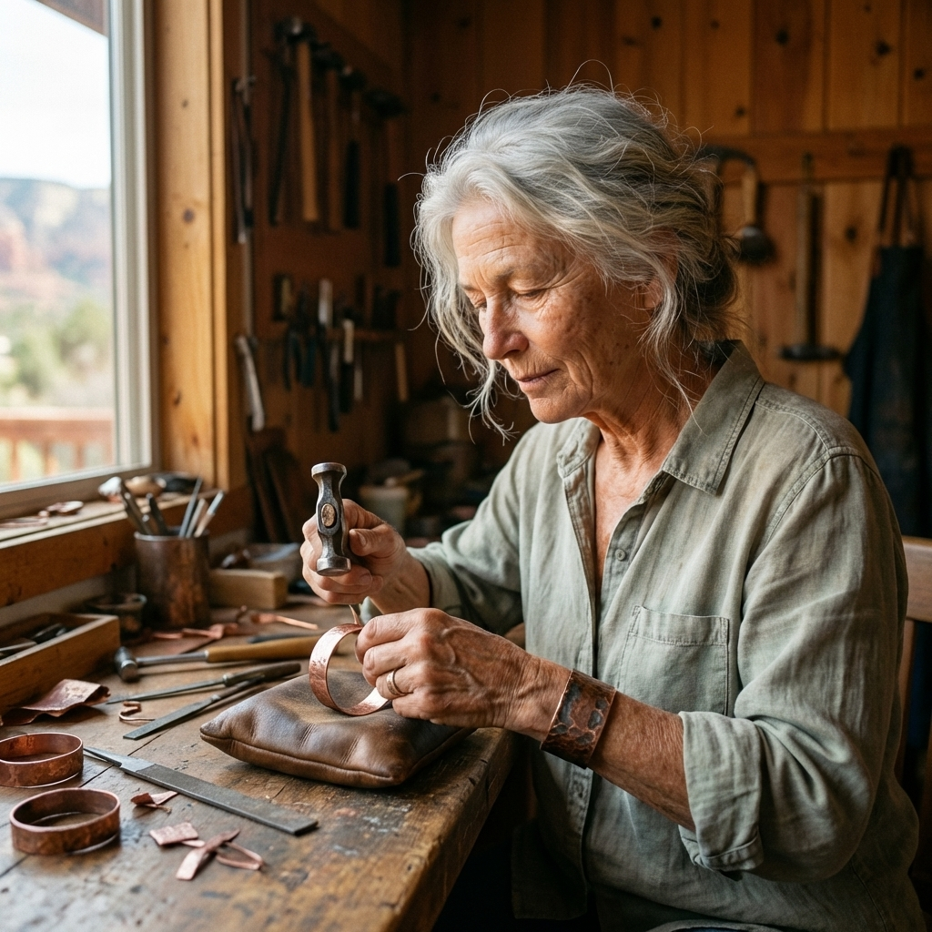 Měděný prsten Bole