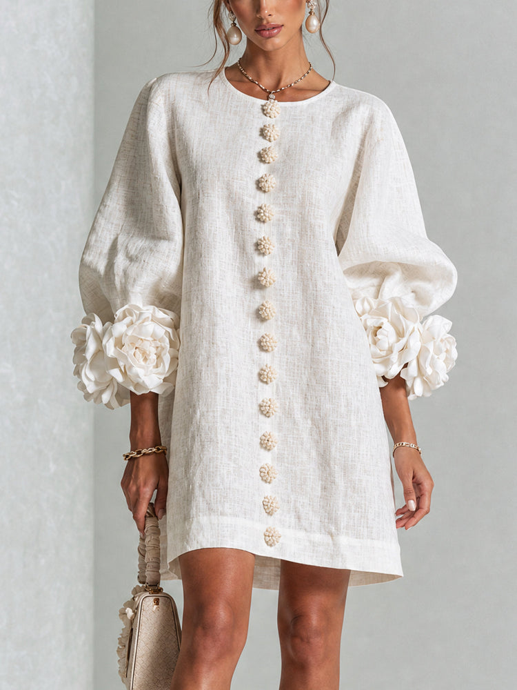 Rosalie - Button-Down Mini Dress