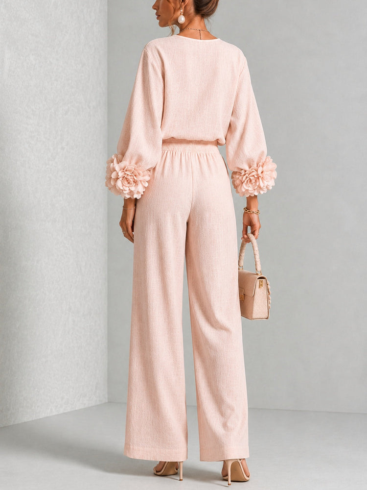 ROSALIE | FLORAL CUFF TWO-PIECE SET