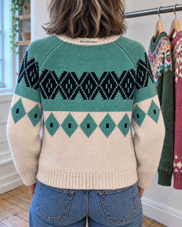 Allison | Útulný vintage kardigan