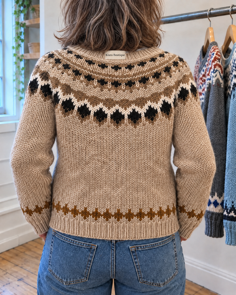 Aubree | Útulný vintage kardigan