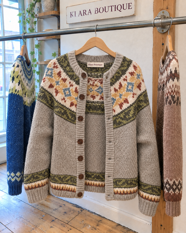 Autumn | Útulný vintage kardigan