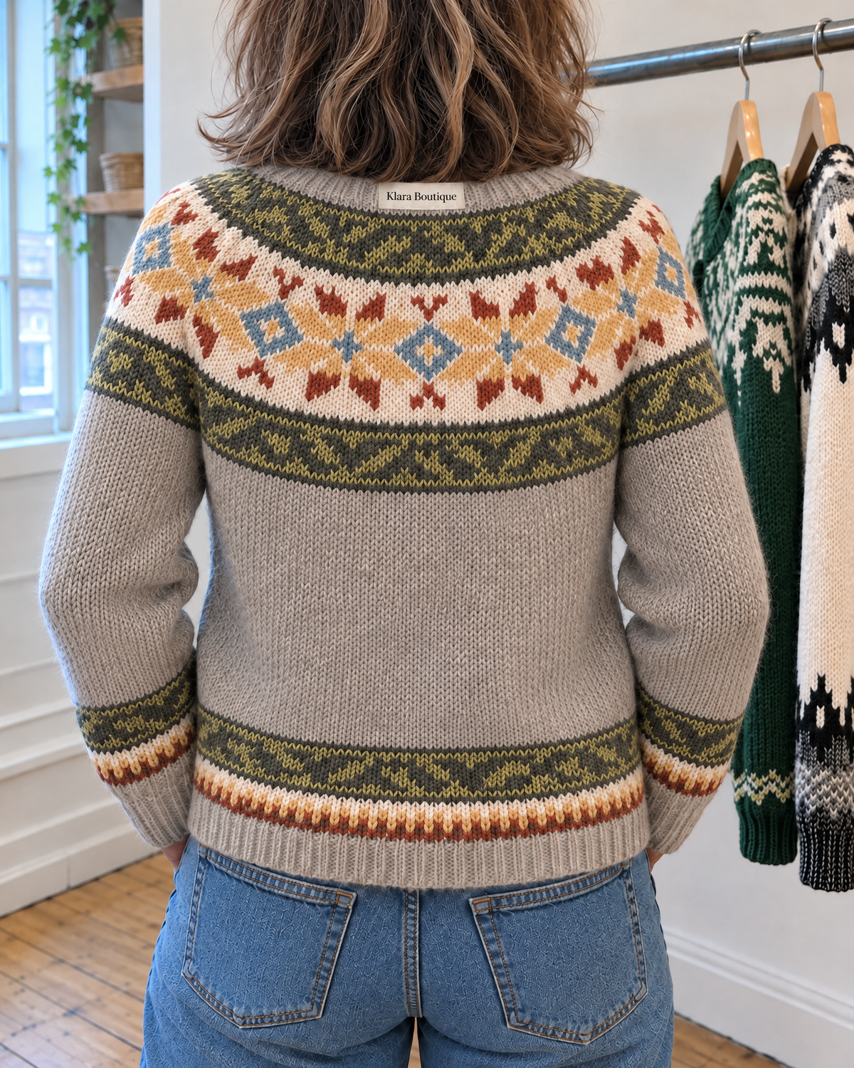 Autumn | Útulný vintage kardigan