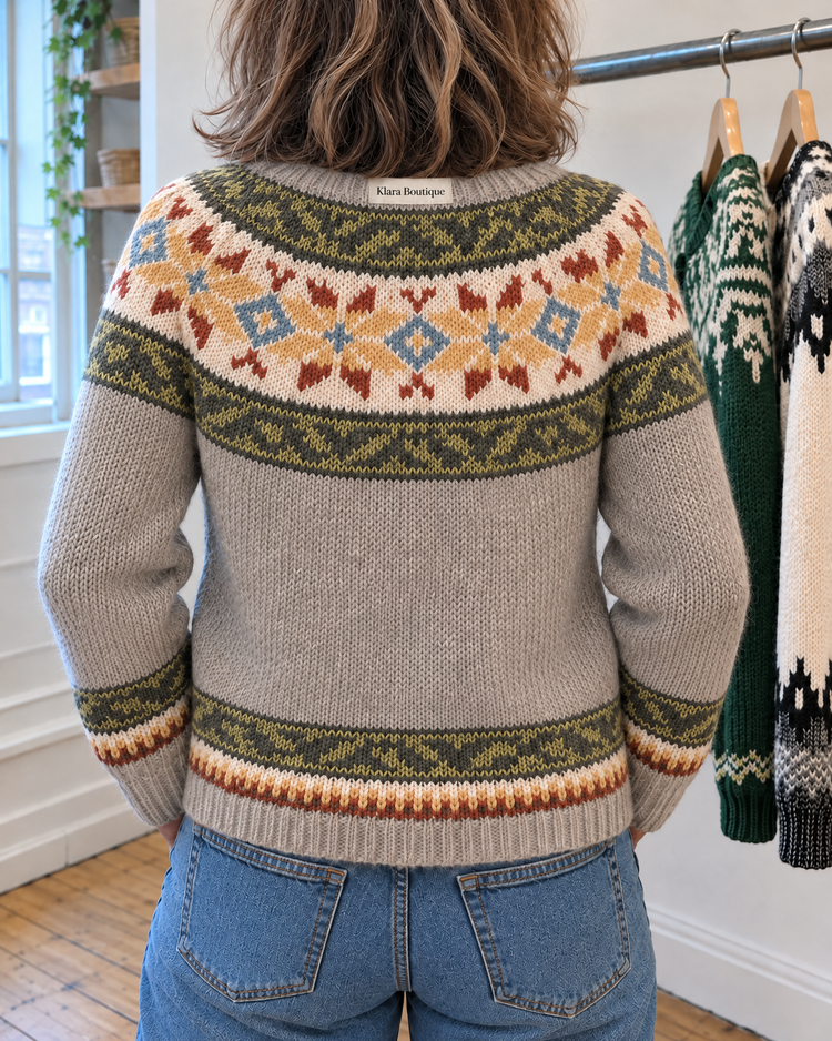 Autumn | Útulný vintage kardigan