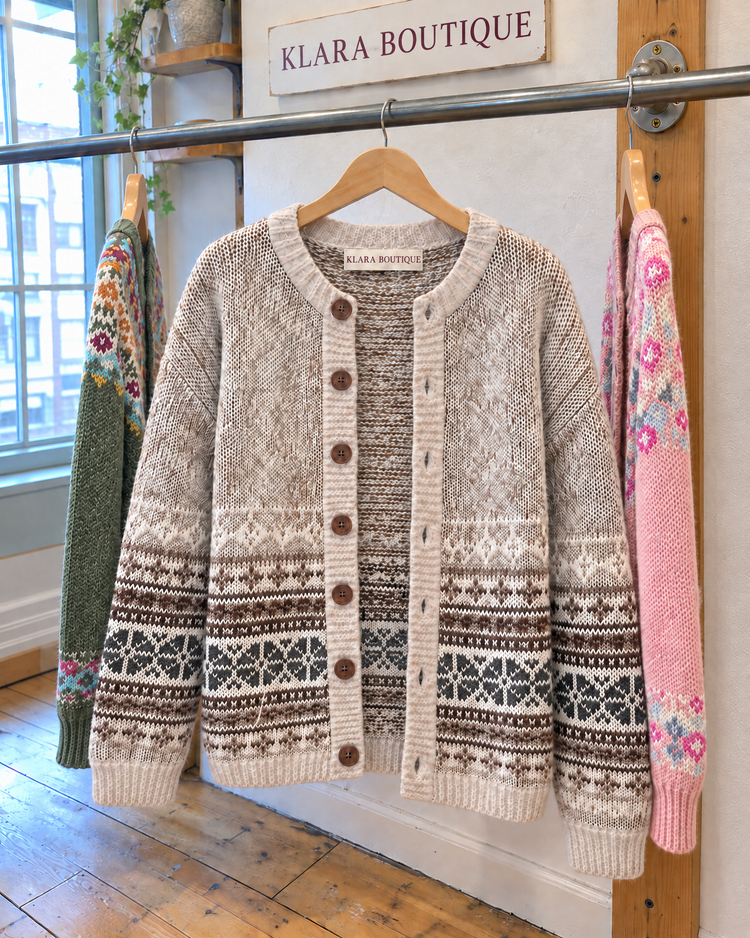 Bailey | Útulný vintage kardigan