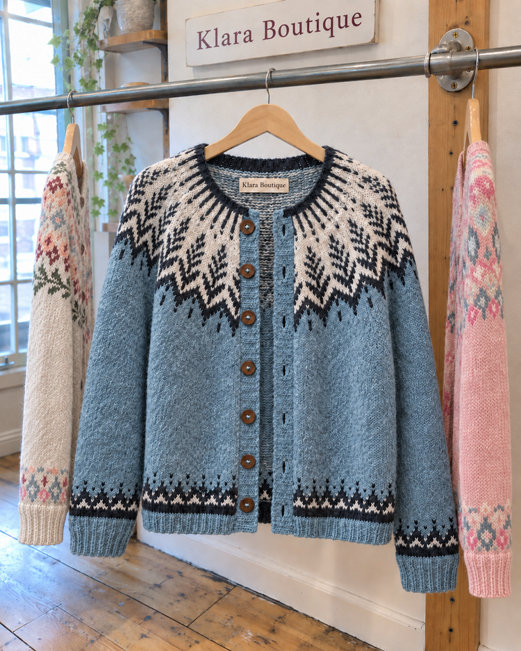 Clara | Útulný vintage kardigan