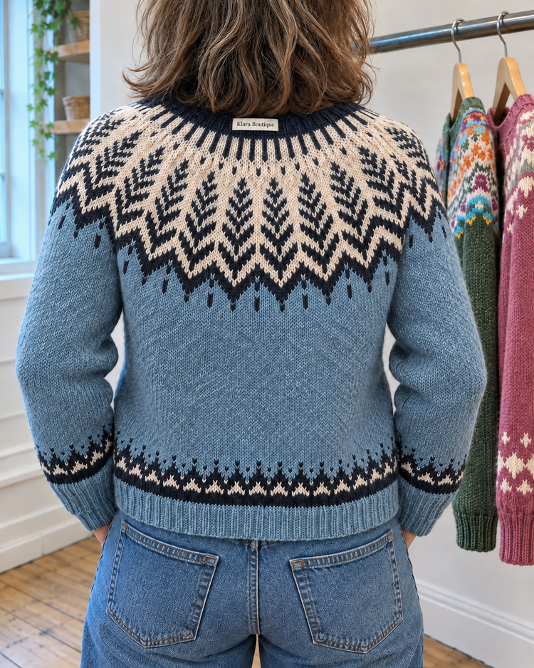 Clara | Útulný vintage kardigan