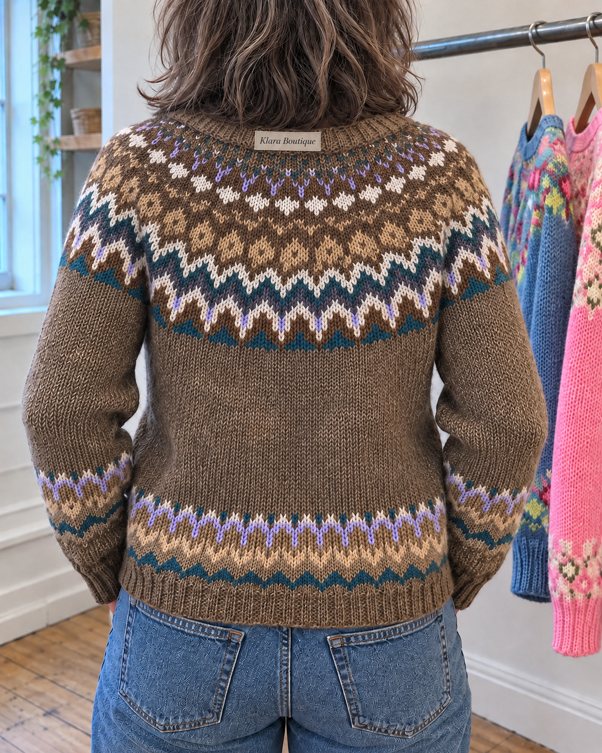 Cora | Útulný vintage kardigan
