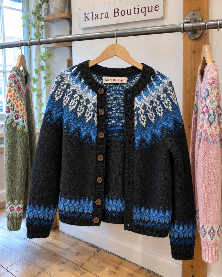 Givanna | Útulný vintage kardigan