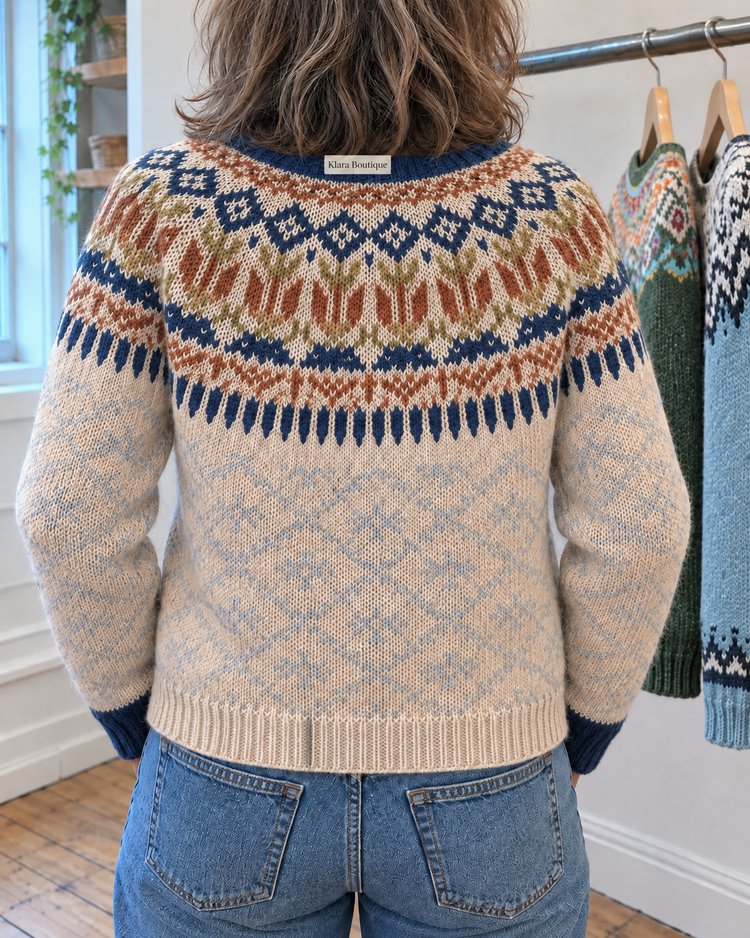 Hailey | Útulný vintage kardigan