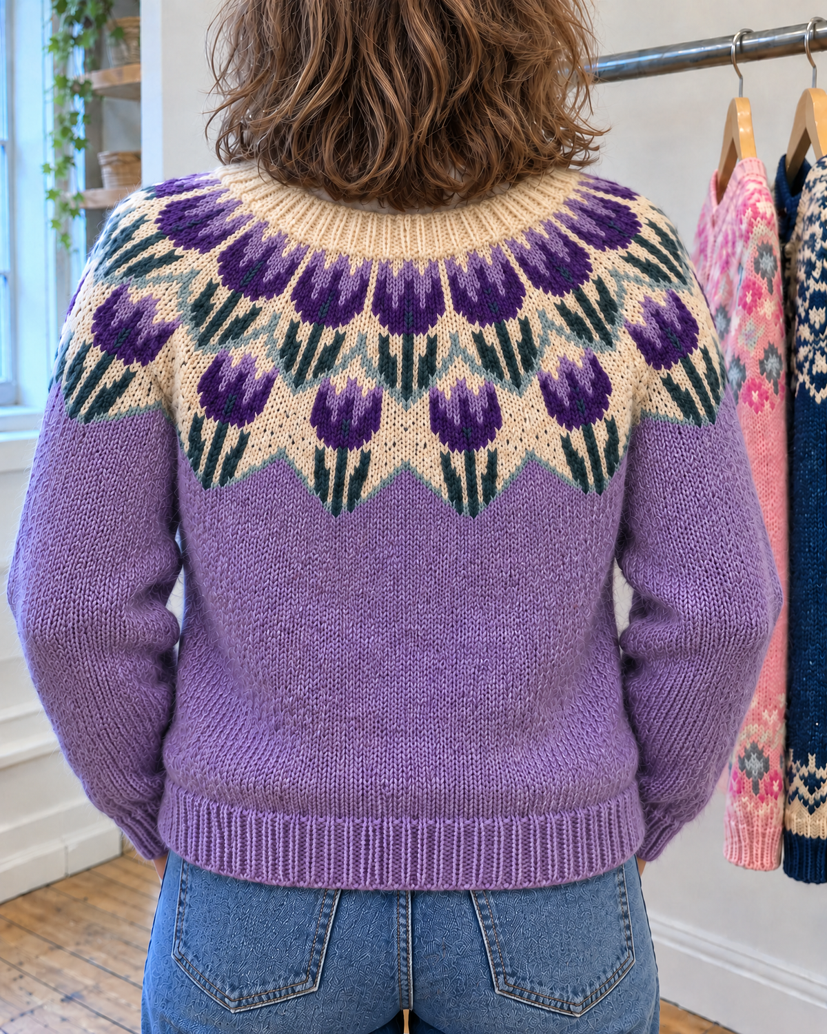 Josephine | Útulný vintage kardigan