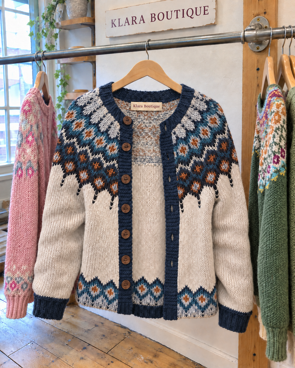 Kylie | Útulný vintage kardigan