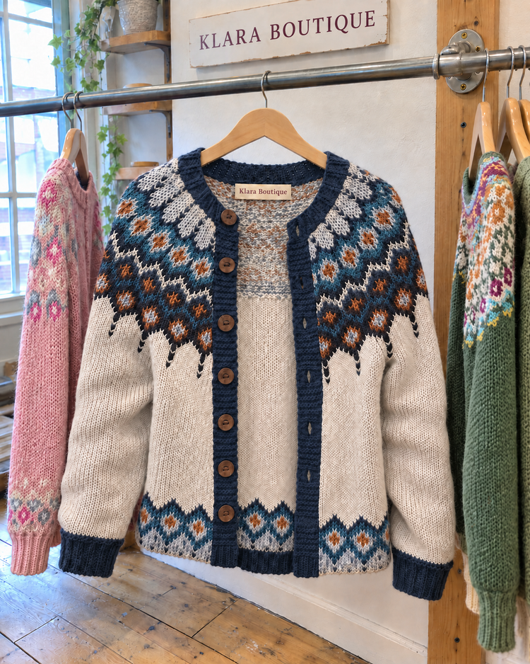 Kylie | Útulný vintage kardigan