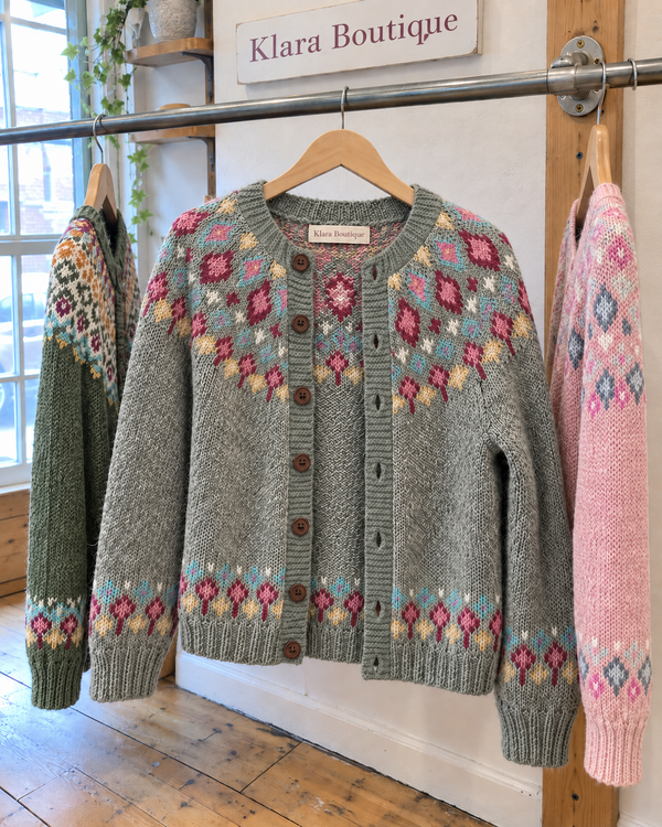 Madeline | Útulný vintage kardigan