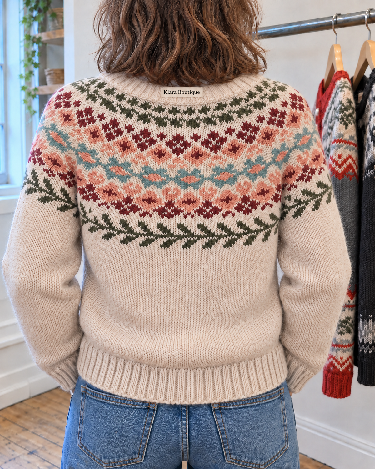 Madelyne | Útulný vintage kardigan