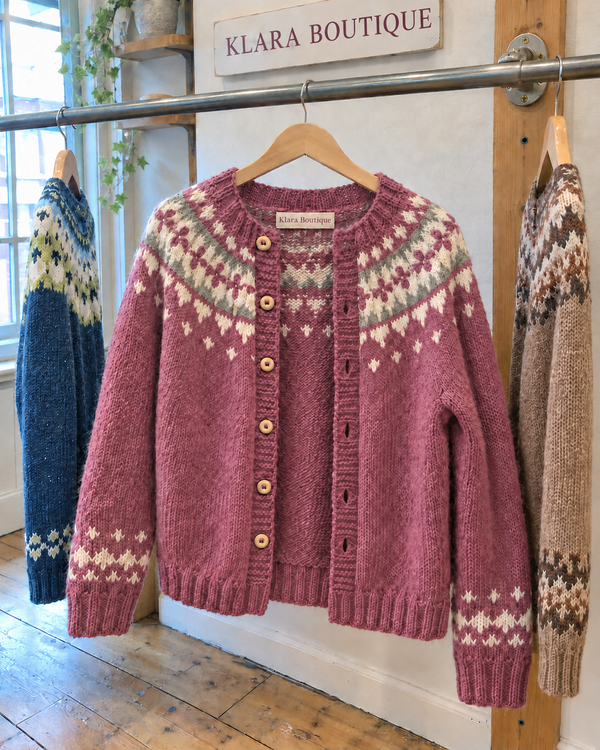 Maya | Útulný vintage kardigan