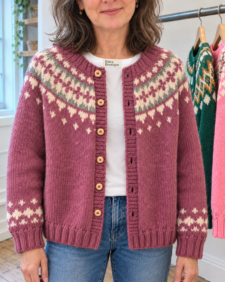 Maya | Útulný vintage kardigan