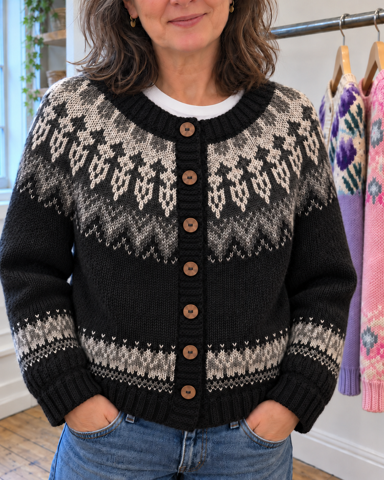 Nevaeh | Cozy Vintage Cardigan