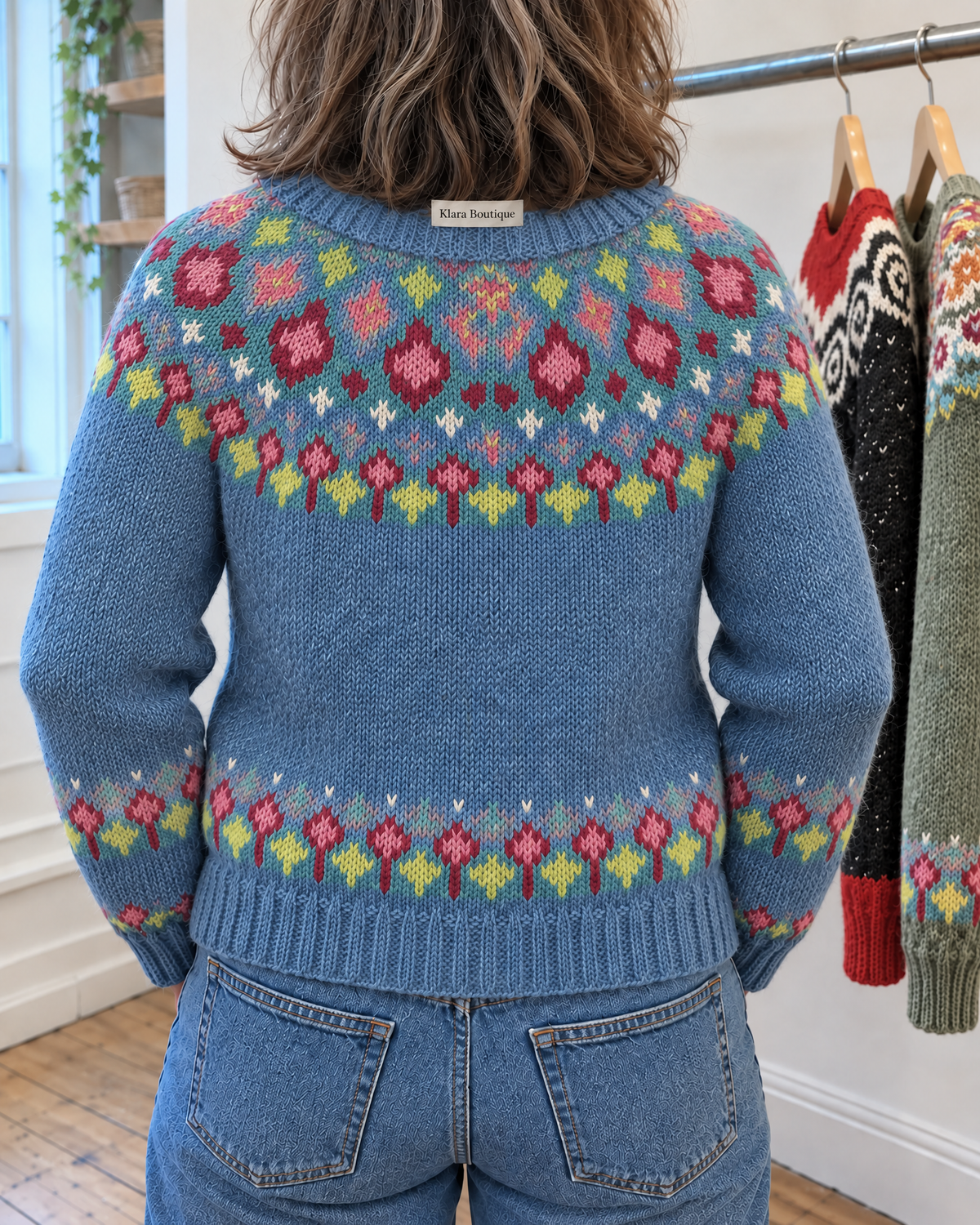 Quinnie | Útulný vintage kardigan