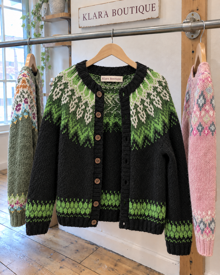 Sadie | Útulný vintage kardigan