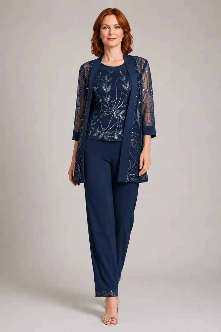 Formal Chiffon Pant Suit for Mother of the Bride