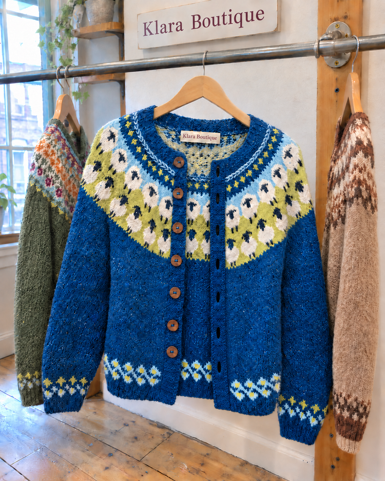 Sophie | Útulný vintage kardigan